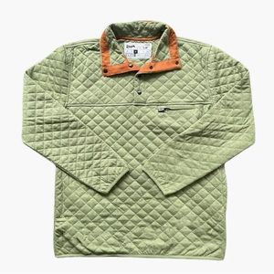 Rock Monkey Rckmnky Green Grass Quilted Pullover - Size S